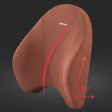 Universal Car Lumbar Support & Neck Pillow - Comfort Enhancing Memory Foam Cushions