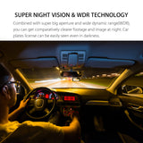 Super Night Vision Dash Cam with 4" LCD Screen and 170° Wide-Angle 6G Lens