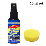 Car Interior Plastic Restorer and Leather Revitalizer in various volumes, perfect for bringing back the shine of car's plastic and leather surfaces.