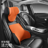 Memory Cotton Car Seat Neck Pillow and Lumbar Cushion