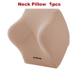 Universal Car Lumbar Support & Neck Pillow - Comfort Enhancing Memory Foam Cushions