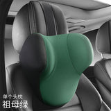 Memory Cotton Car Seat Neck Pillow and Lumbar Cushion