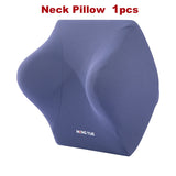 Universal Car Lumbar Support & Neck Pillow - Comfort Enhancing Memory Foam Cushions