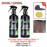 Nano Ceramic Car Coating - Paint Repair, Hydrophobic Protection, and Gloss Enhancer