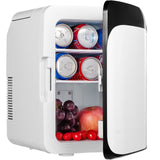 Compact 10L Mini Fridge - Perfect for On-the-Go Cooling & Warming Needs