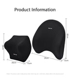 Universal Car Lumbar Support & Neck Pillow - Comfort Enhancing Memory Foam Cushions