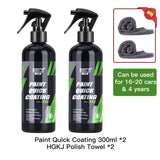 Nano Ceramic Car Coating - Paint Repair, Hydrophobic Protection, and Gloss Enhancer