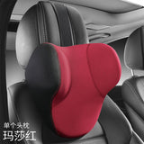 Memory Cotton Car Seat Neck Pillow and Lumbar Cushion