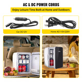 Compact 10L Mini Fridge - Perfect for On-the-Go Cooling & Warming Needs