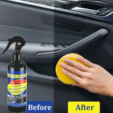 Car Interior Plastic Restorer and Leather Revitalizer in various volumes, perfect for bringing back the shine of car's plastic and leather surfaces.