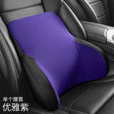 Memory Cotton Car Seat Neck Pillow and Lumbar Cushion