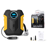 Portable air compressor for car tires.Portable air compressor for car tires.