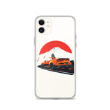 Clear Case for iPhone® for Japanese racing car enthusiasts