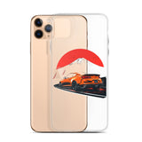 Clear Case for iPhone® for Japanese racing car enthusiasts