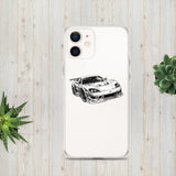 Clear Case for iPhone® for Japanese racing car enthusiasts