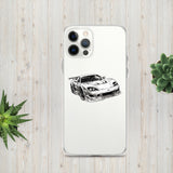 Clear Case for iPhone® for Japanese racing car enthusiasts