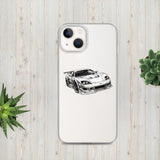 Clear Case for iPhone® for Japanese racing car enthusiasts