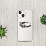 Clear Case for iPhone® for Japanese racing car enthusiasts