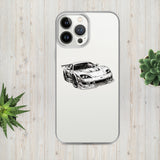 Clear Case for iPhone® for Japanese racing car enthusiasts