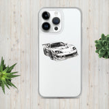 Clear Case for iPhone® for Japanese racing car enthusiasts