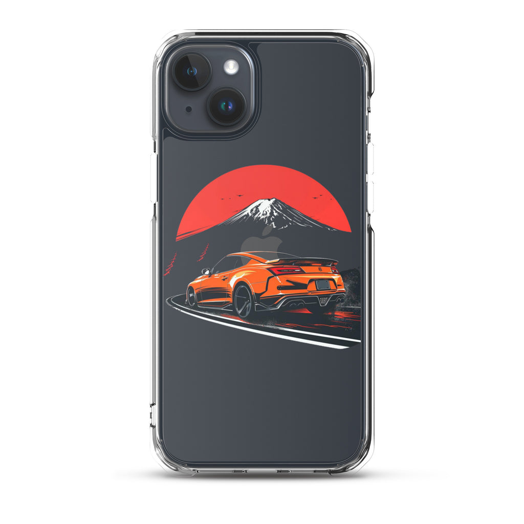 Clear Case for iPhone® for Japanese racing car enthusiasts