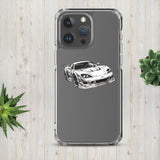 Clear Case for iPhone® for Japanese racing car enthusiasts