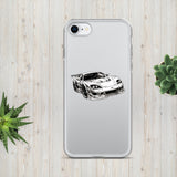 Clear Case for iPhone® for Japanese racing car enthusiasts