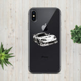 Clear Case for iPhone® for Japanese racing car enthusiasts