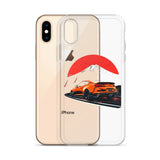 Clear Case for iPhone® for Japanese racing car enthusiasts