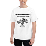 Funny Taxi Driver Champion T-Shirt | Cab Driver Humor Tee | Taxi Driver Gift