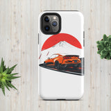 Tough Case for iPhone®  of a Classic JDM Japanese Legends Super Racing Car
