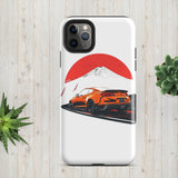 Tough Case for iPhone®  of a Classic JDM Japanese Legends Super Racing Car