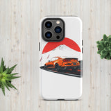 Tough Case for iPhone®  of a Classic JDM Japanese Legends Super Racing Car