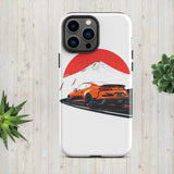 Tough Case for iPhone®  of a Classic JDM Japanese Legends Super Racing Car
