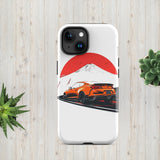 Tough Case for iPhone®  of a Classic JDM Japanese Legends Super Racing Car