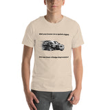 Unisex t-shirt | Depreciation King Car Joke T-Shirt