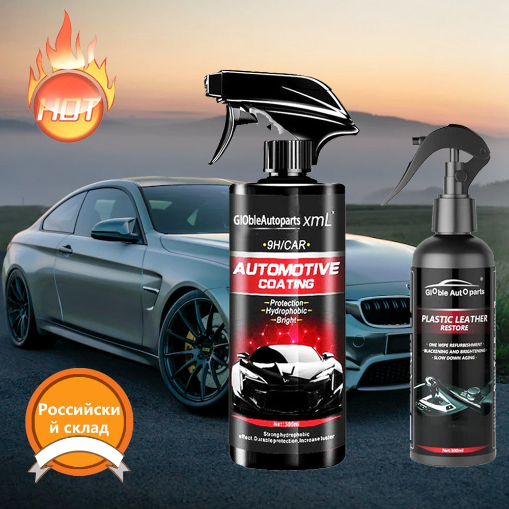 Nano Ceramic Car Coating: Get the peace of mind knowing that your car's paint is protected.