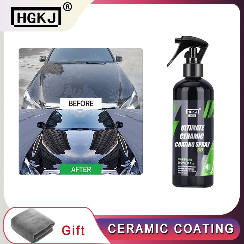 Ceramic Car Coating - Hydrophobic Liquid Glass